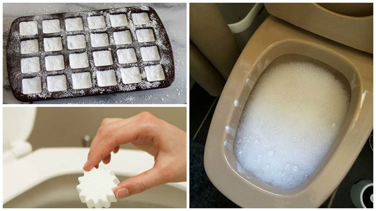 Coloque isso no seu vaso sanitário para matar as bactérias e remover os odores - NÃO É NECESSÁRIO nenhum lavagem